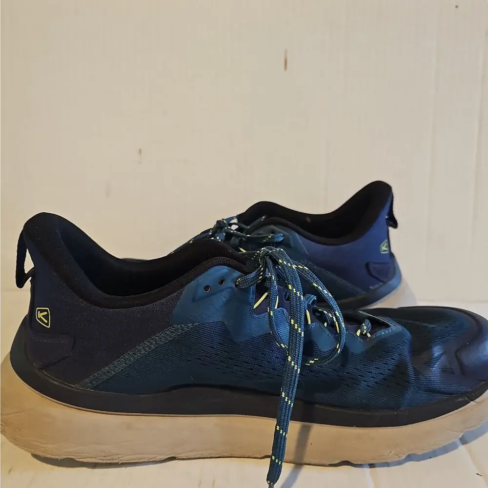 KEEN WK450 Shoes Mens 12 Blue Legion Evening Primrose Running Hiking Sneaker